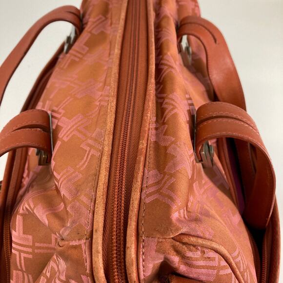 TUMI Medium size burnt orange and pink duffle bag (ASIS) - Picture 6 of 16